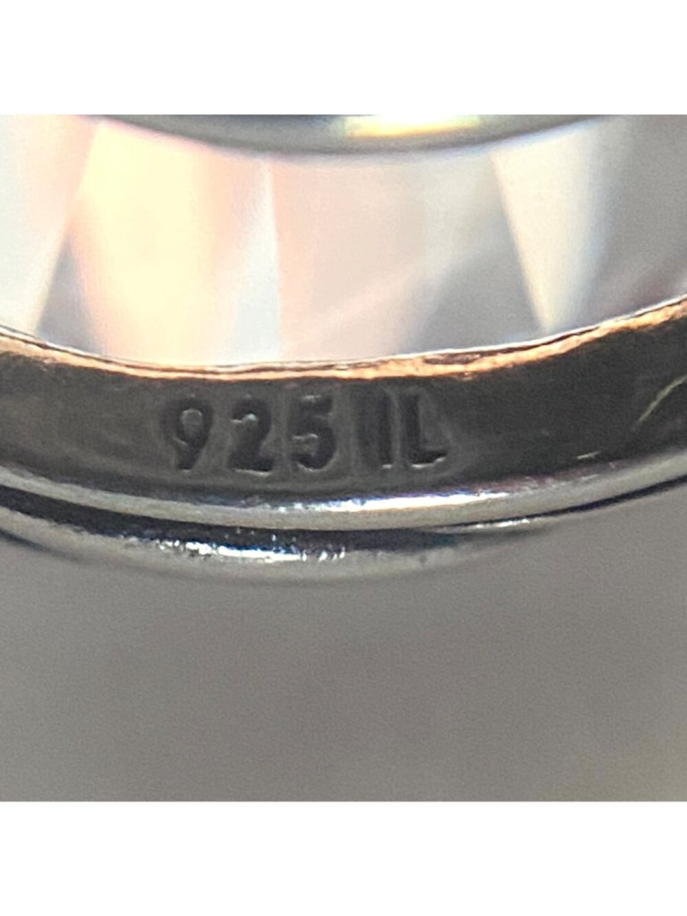 Sterling Silver 925 IL Large Round Prong Set CZ Pendant Necklace 18" Chain - Picture 8 of 15